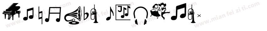 Musical Symbol字体转换